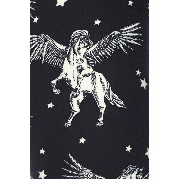 X-Plus Size Womens Buttery Soft Magical‎ Pegasus XPlus Size Leggings - Picture 6 of 7
